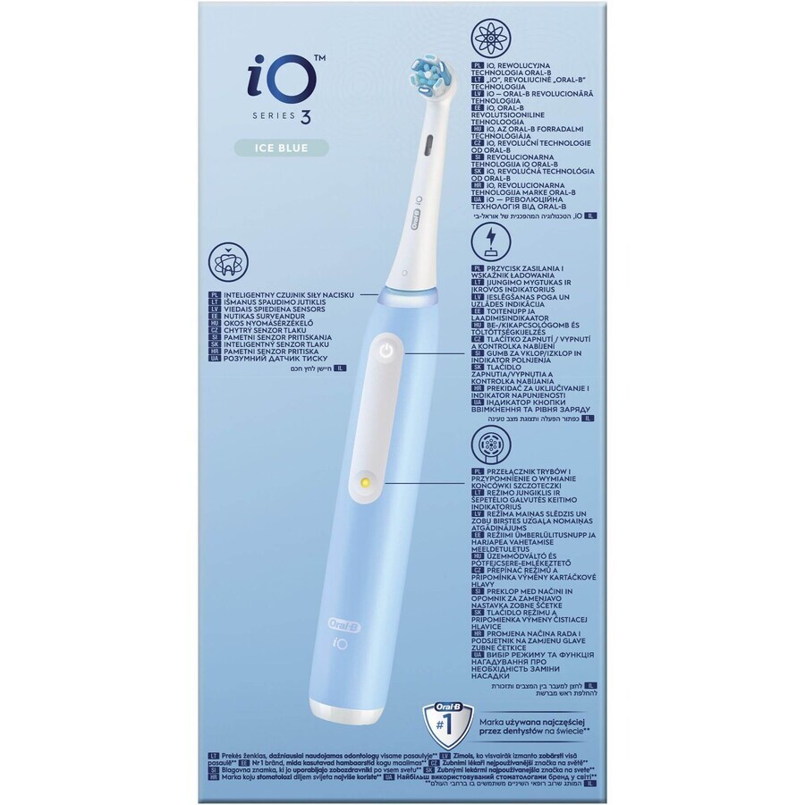 Oral-B iO 3 Blue elektrische tandenborstel