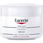 Eucerin AtopiControl Crème pour le visage et le corps pour les peaux sèches 75 ml