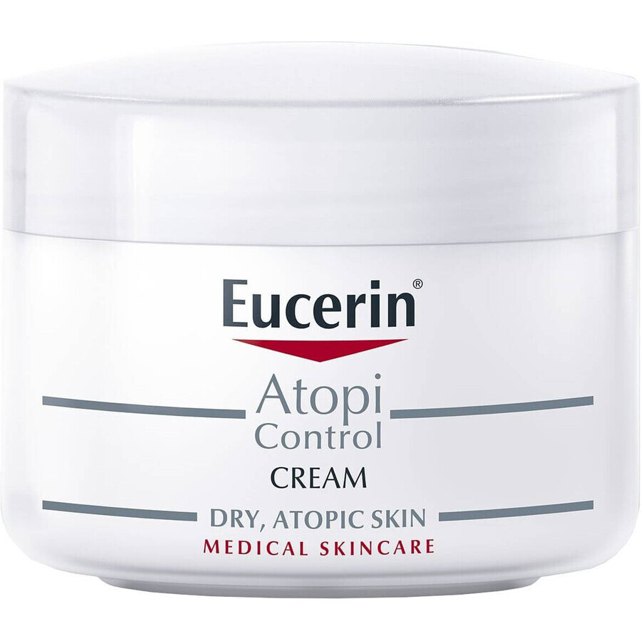 Eucerin AtopiControl Crème pour le visage et le corps pour les peaux sèches 75 ml