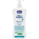 Chicco Baby Protective Moments Body shampoo with dispenser, 93% natural ingredients 750 ml