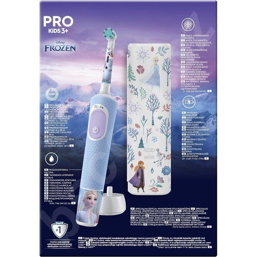 Elektrische Zahnbürste Oral-B Pro Kids Pro Kids Ice Kingdom