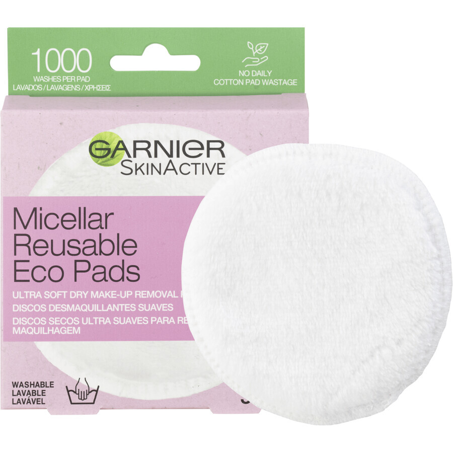 Garnier Eco Pads - Dischetti struccanti riutilizzabili 3 pz.