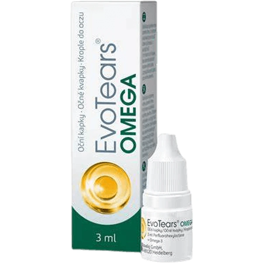EvoTears Omega, gotas para los ojos, 3 ml