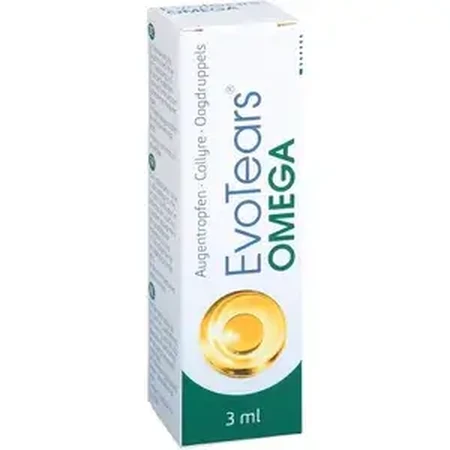 EvoTears Omega, gotas para los ojos, 3 ml