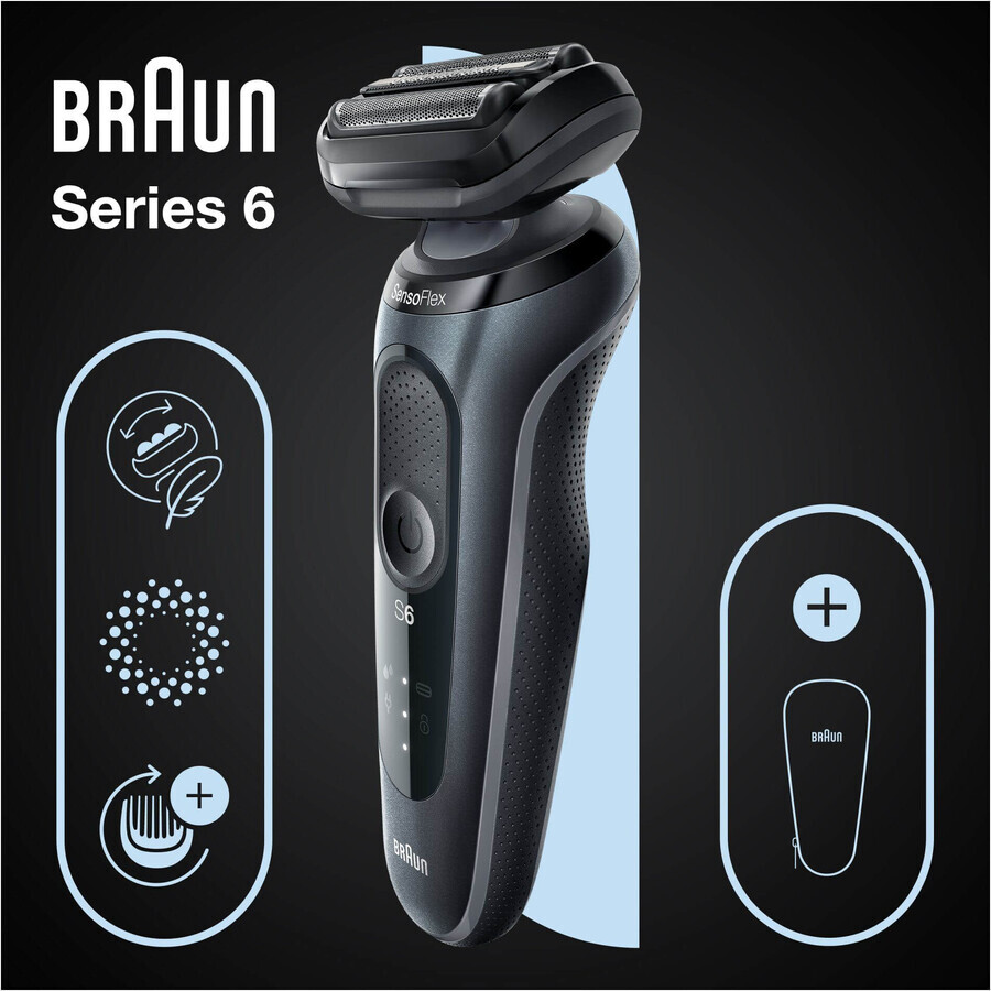 Braun Seria 6 61-N1000s Negru