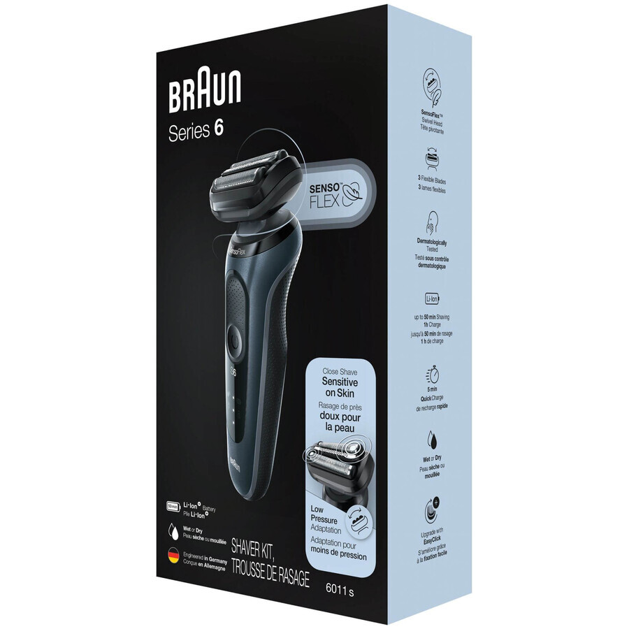 Braun Seria 6 61-N1000s Negru