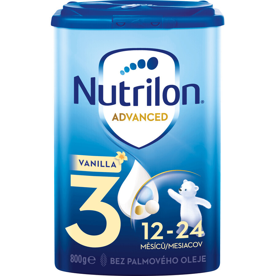 Nutrilon 3 Advanced Vanilla Säuglingsnahrung 800 g