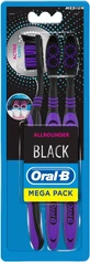 Cepillo de dientes Oral-B Sensitive Negro 3 piezas