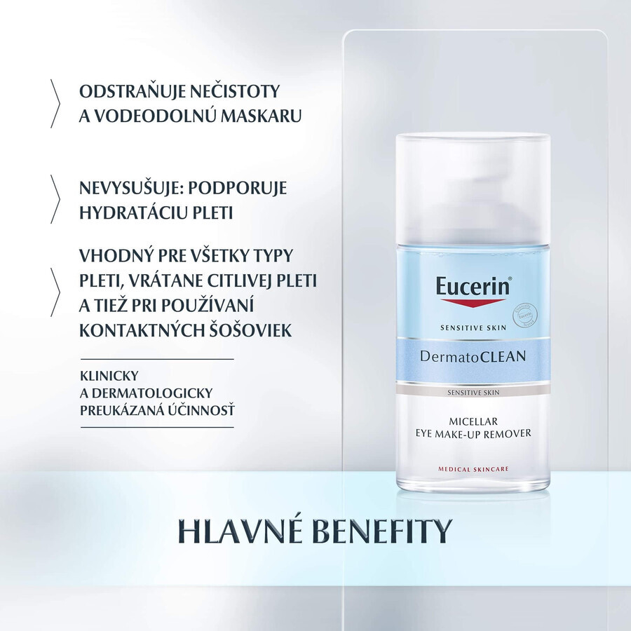 Eucerin DermatoCLEAN Eye Cleanser 125 ml