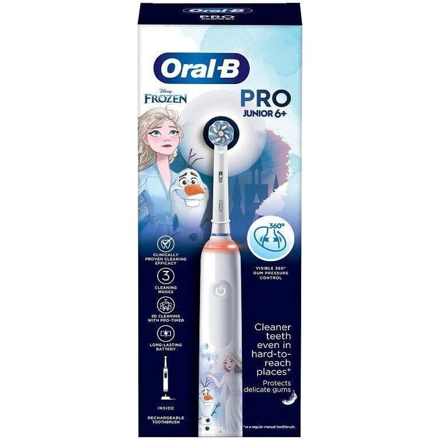 Oral-B Pro Junior Ice Kingdom Pro Elektrische Zahnbürste