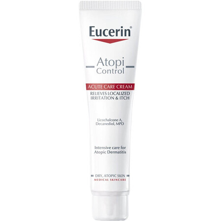 Eucerin AtopiControl ACUTE Crème pour peaux sèches et atopiques 40 ml