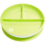 Munchkin plate with suction cup