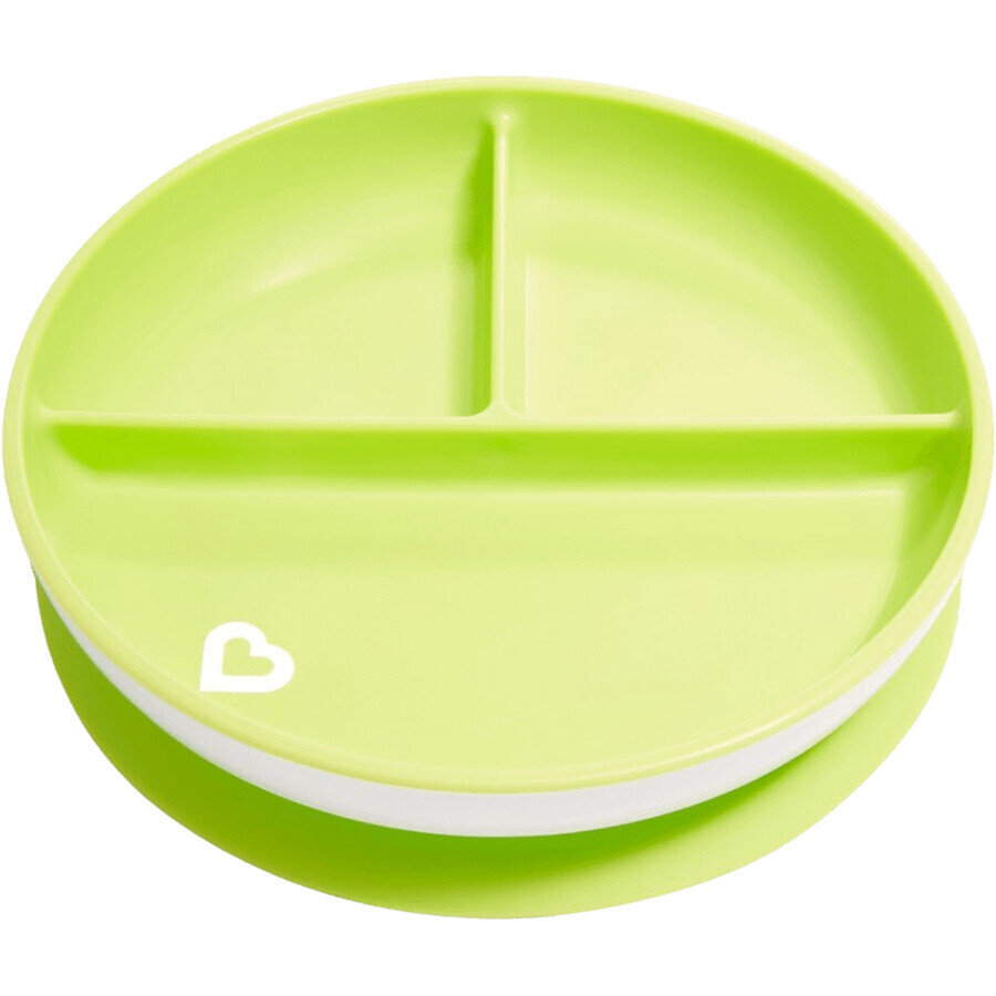 Munchkin plate with suction cup