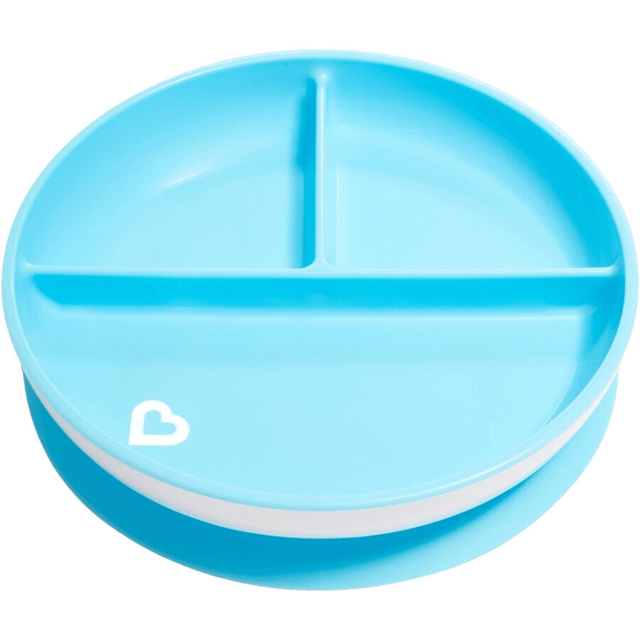 Munchkin plate with suction cup