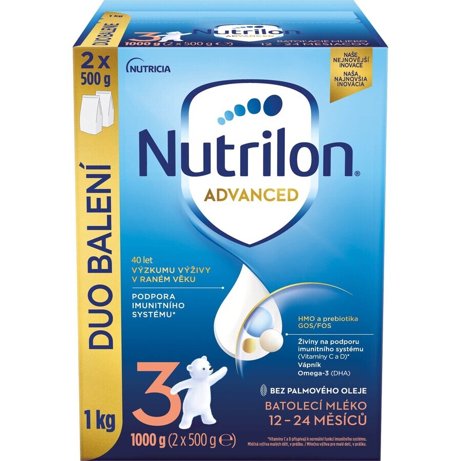 Nutrilon 3 Kleinkindermilch Säuglingsnahrungspulver 1000 g