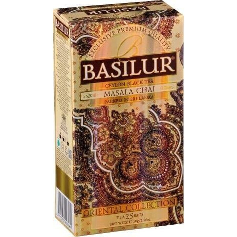 Basilur Orient Masala Chai Chai bustine non confezionate 25 x 2 g