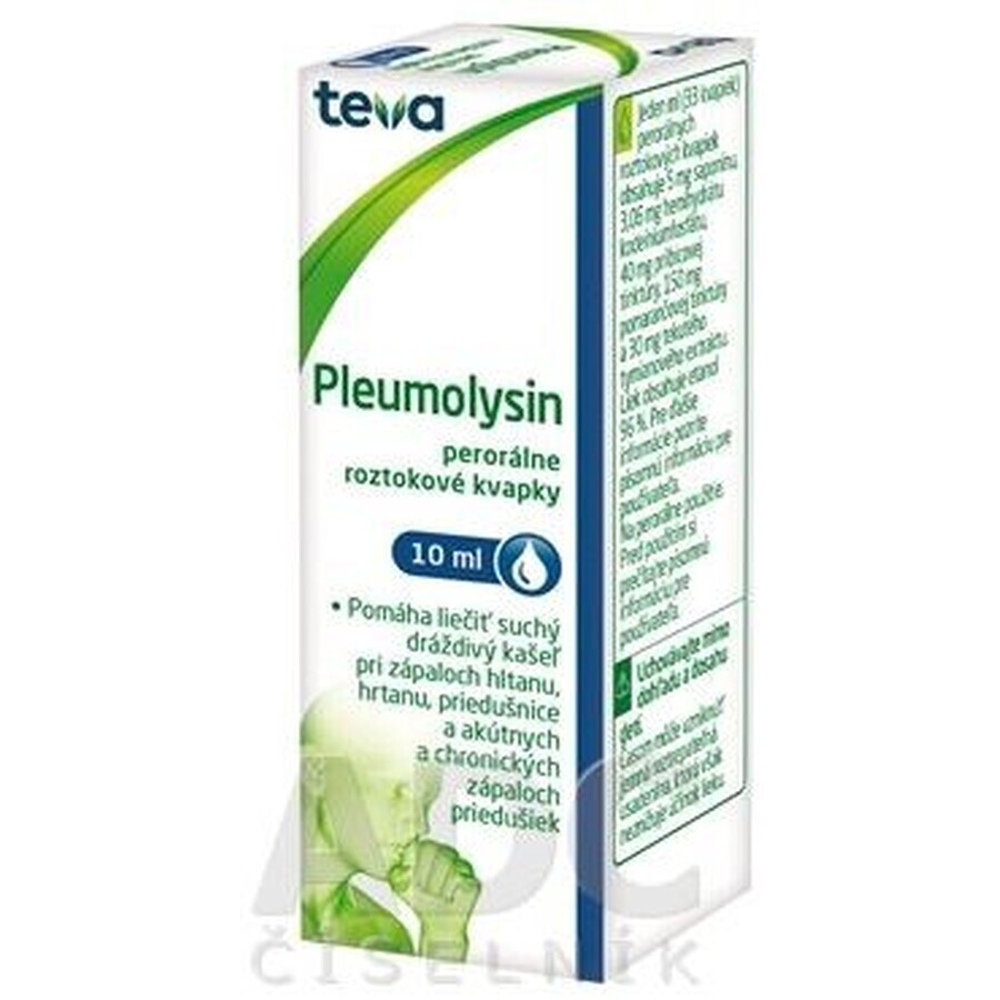 Teva Pleumolisina gto per 10 ml