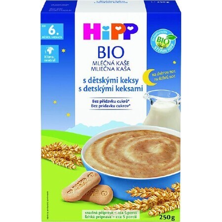 HiPP BIO Organic Baby's Night Porridge with Biscuits 250 g