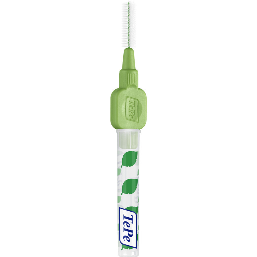 TePe Perii interdentare mărimea 5 verde 0,8 mm, cutie de hârtie 6 buc