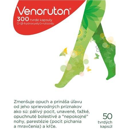 Venoruton 300, 1 x 50 harde capsules