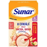 Sunar pap met 8 granen aardbeien, banaan XXL 340 g