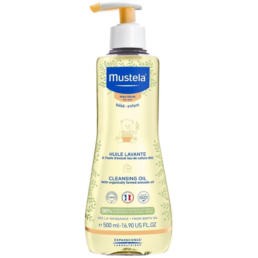 Mustela Badeöl für trockene Haut 500 ml