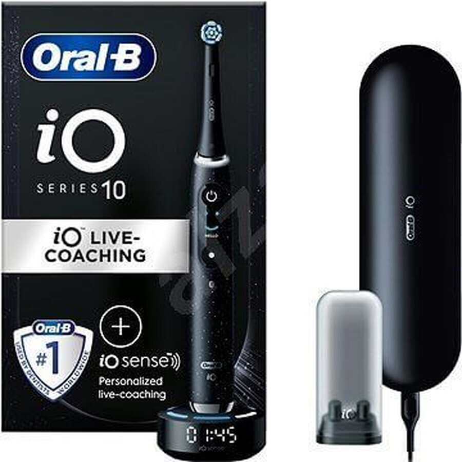 Oral-B iO Series 10 Elektrische Zahnbürste Schwarz