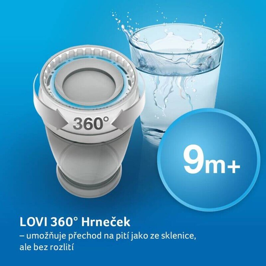 LOVI Mug 360 Wild soul 9m+ boy 250 ml