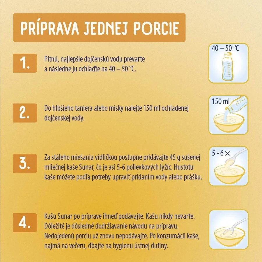 Porridge de riz à la vanille Sunar 210 g