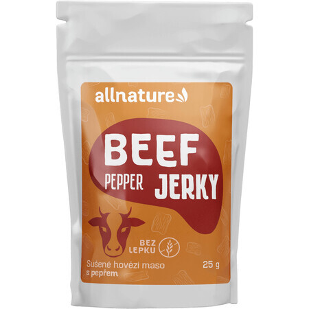 Allnature Rundvlees met peper 25 g