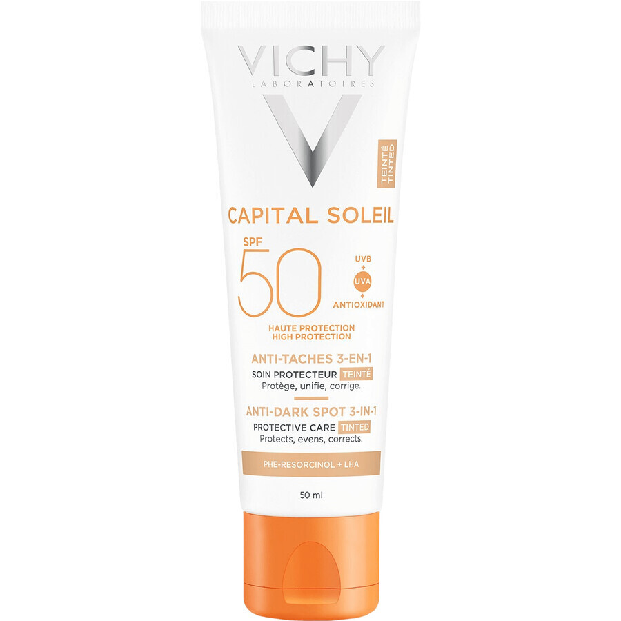 Vichy Capital Soleil ANTI-BLACK SUNBURN SPF 50+ R18 crème 50 ml