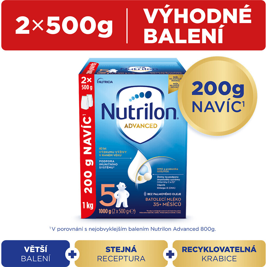 Nutrilon 5 Säuglingsmilchpulver Pulver 1000 g