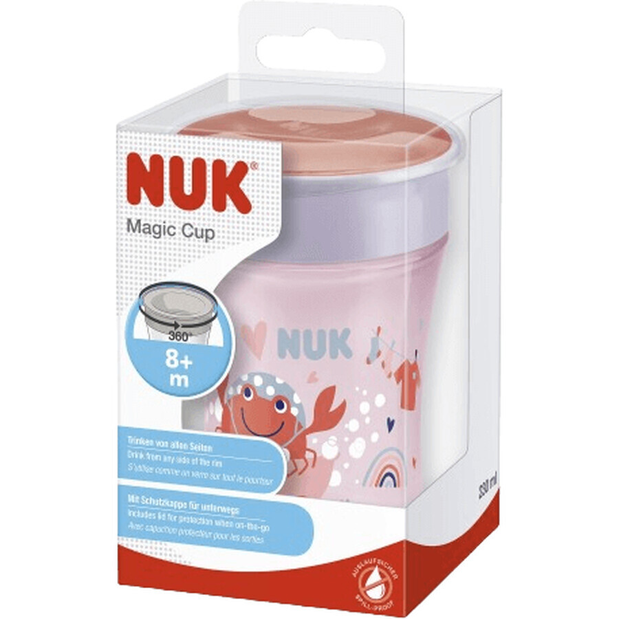 Nuk Magic Cup 360° mit Deckel 230 ml