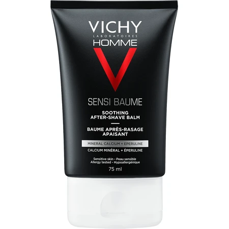 Vichy Homme Sensi-Baume Balsam po goleniu do skóry wrażliwej 75 ml: ceny i cechy