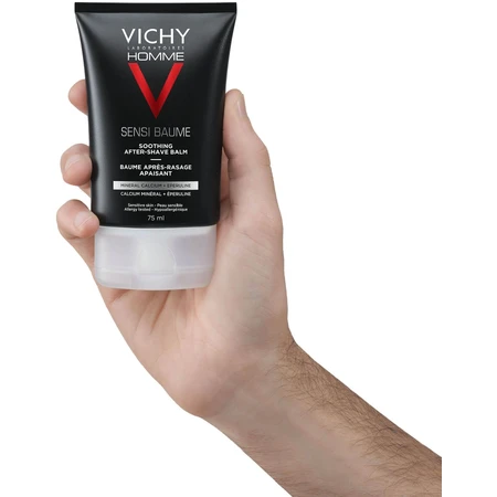 Vichy Homme Sensi-Baume Balsam po goleniu do skóry wrażliwej 75 ml: ceny i cechy