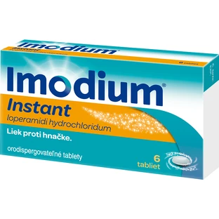 Imodium Instant 2 mg tabletki ulegające rozpadowi w jamie ustnej, 6 tabletek