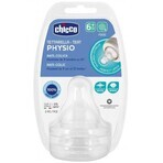 Chicco Perfect 5/Well-Being Bottle Pacifier for Porridge 6m+ 2 pcs