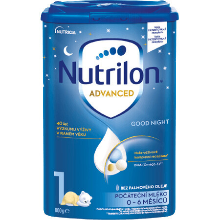 Nutrilon 1 Advanced Good Sleep formula 800 g