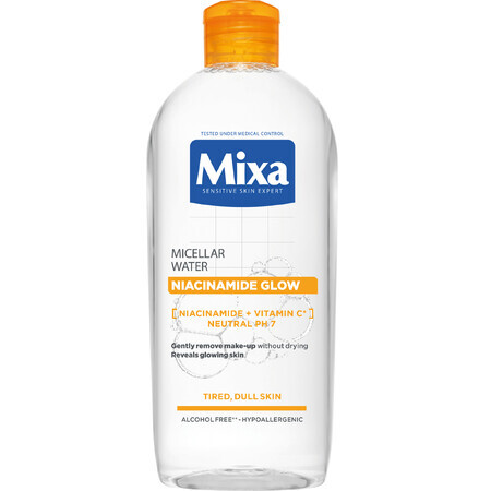 Mixa Niacinamide Glow Acqua Micellare 400 ml