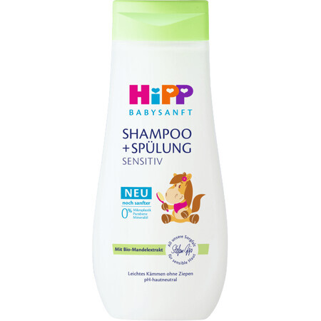 HiPP Babysanft Baby Shampoo with Conditioner 200 ml