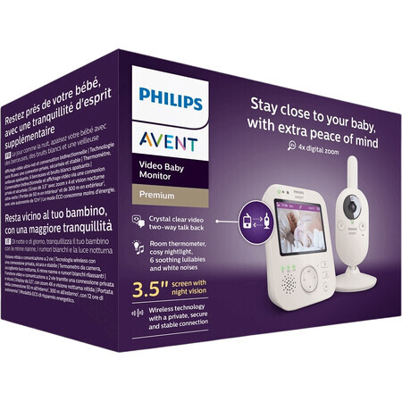 Philips Avent SCD891/26 Children's video monitor SCD891/26