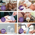 Philips Avent Suzetă Natural Response 2 Flux nou-născut 0m+ 2 buc