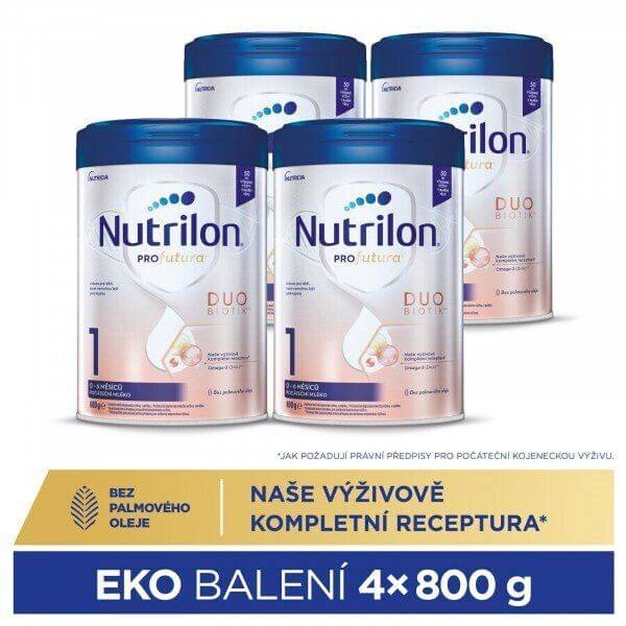 Nutrilon Profutura Duobiotik 1 lait maternisé 4 x 800 g