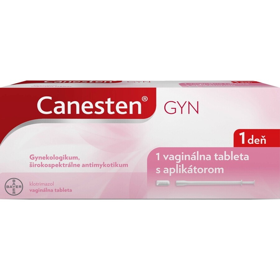 Canesten GYN 1 dag 500 mg, 1 tablet