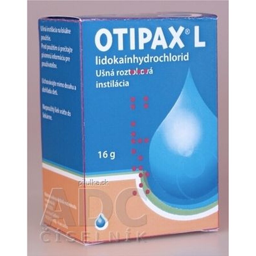 Otipax L Solución para instilación ótica 16 g