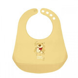 Baby Canpol Plastic bib HAPPY ANIMALS