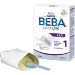 Nestlé Beba Expertpro HA 1, latte artificiale, dalla nascita, 550 g