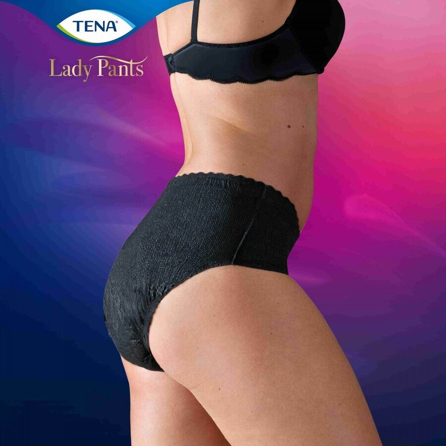 Tena Lady Pants Plus Noir Noir Medium Inkontinenzslips 30 Stück