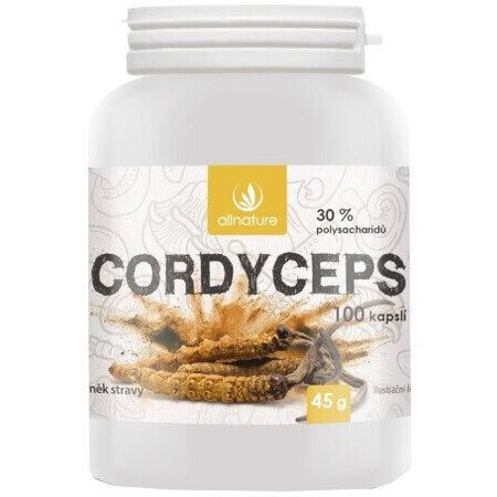 Allnature Cordyceps 100 Kapseln