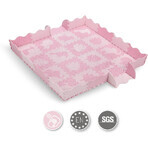 Tapis de jeu MoMi ZAWI 16 pièces en mousse rose